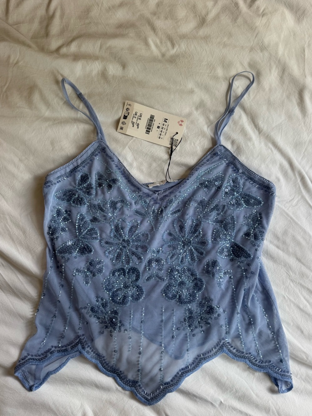 Beaded Zara Top